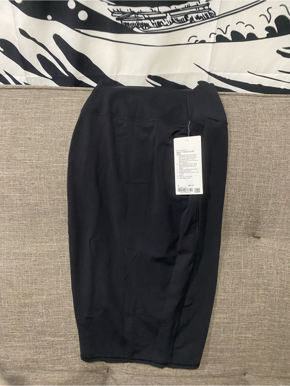 lululemon athletica Black Pencil Skirt